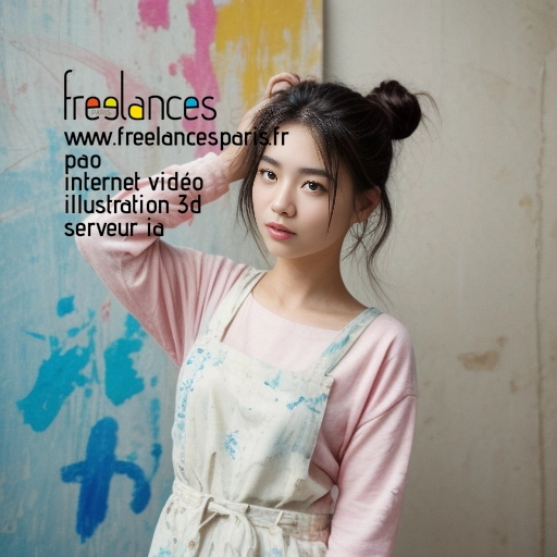 Pao internet vidéo illustration 3d serveur intelligence générative freelance paris studio de création ODZIT1D0